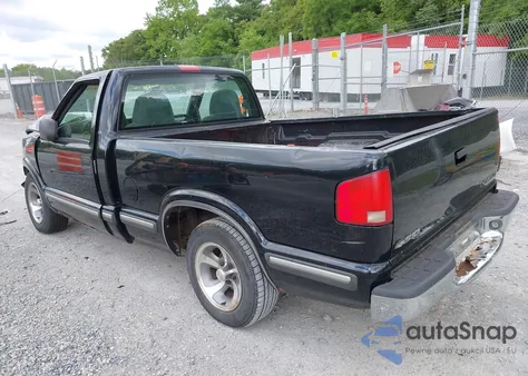 1998 Chevrolet S-10 Ls Fleetside из США, поврежденный, VIN 1GCCS14X0W8138264